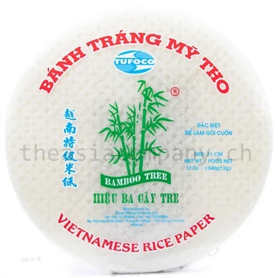 BAMBOO TREE Reispapier rund 31cm_1