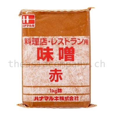 HANAMARUKI Miso Paste dunkel / Aka Miso_1