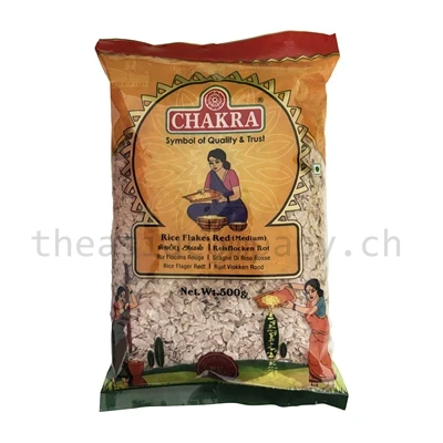 CHAKRA Red Rice Flakes Medium_1