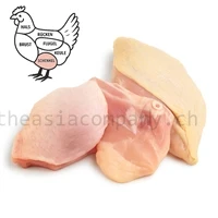 Poulet Schenkelfleisch mit Haut ohne Knochen