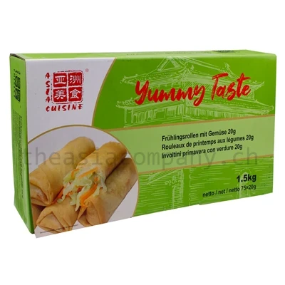 ASIA CUISINE Frühlingsrollen YUMMY TASTE  _1