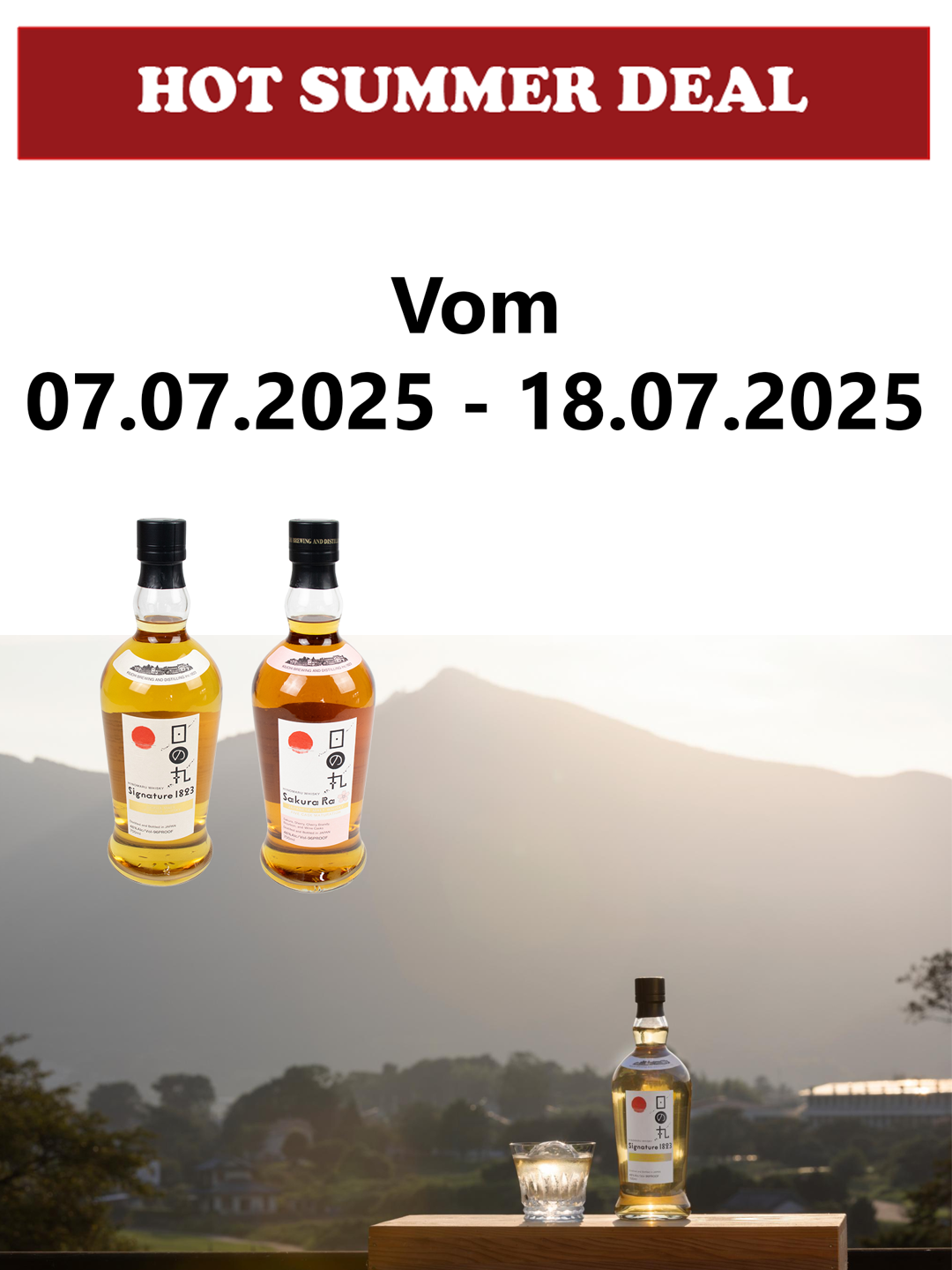 Hot Summer Deal - HINOMARU Whisky