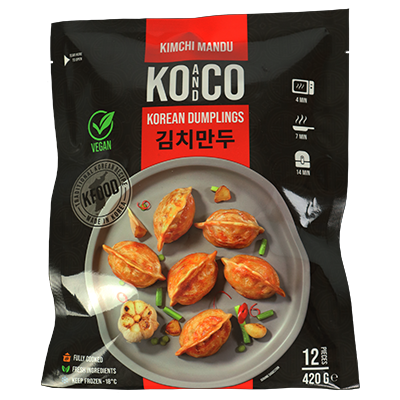 Mandu gefüllt mit Kimchi