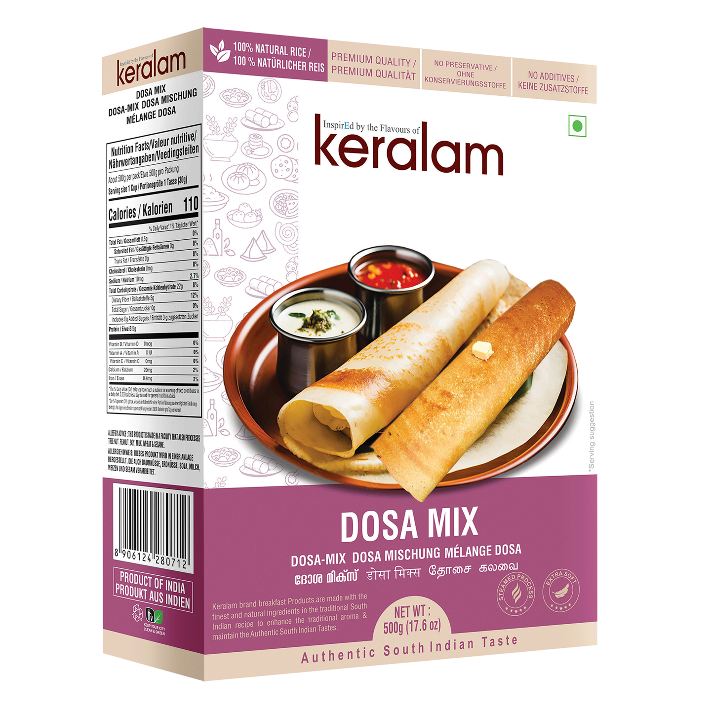 Dosa, Indische Crep, Crep Mischung