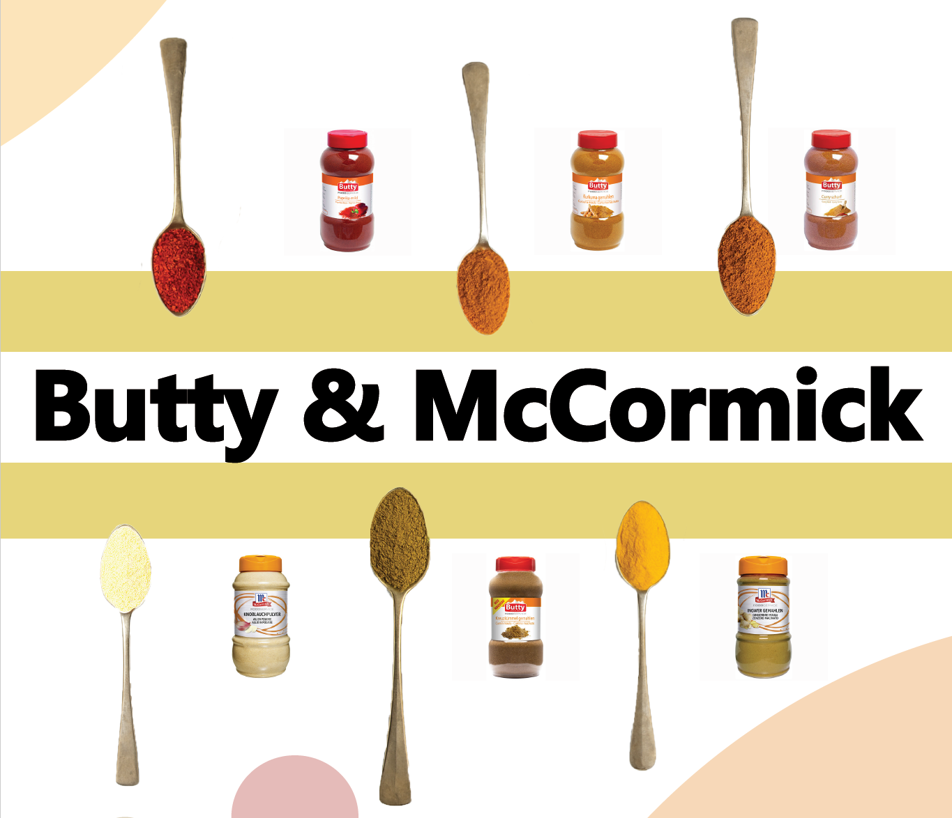 Gewürze von McCormick und Butty